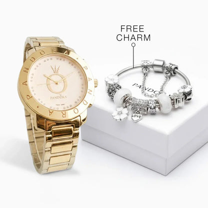 P A N D O R A Halo Watches + Free Complete Happiness Bracelet
