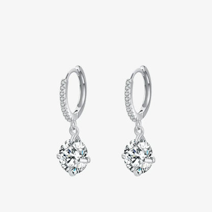 Sparkling Hoop Earrings