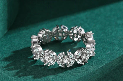Floral Crown Sparkle Ring