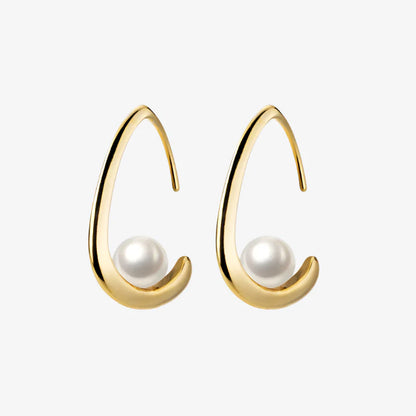 Diana Pearl Drop Earrings