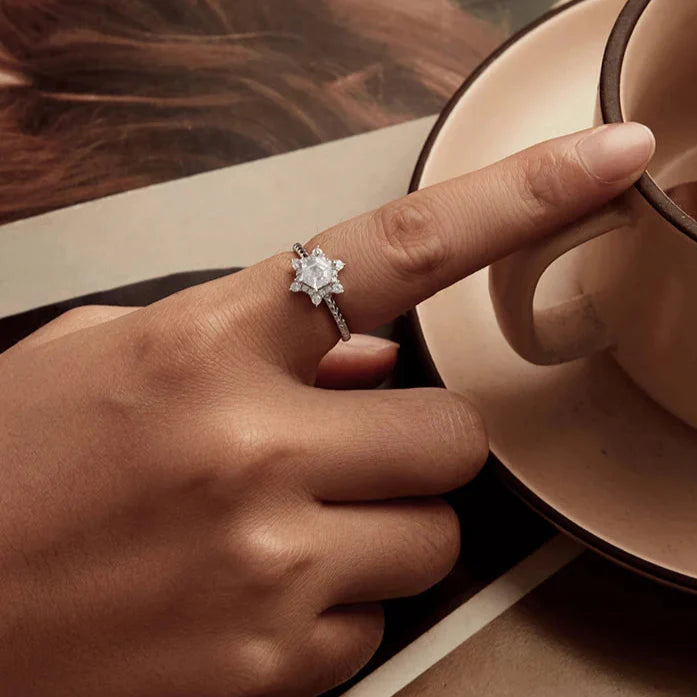 Snowflake Sparkle Ring