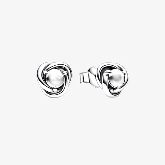 April Birthstone Stud Earrings