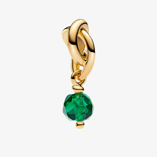 May Birthstone Infinity Charm