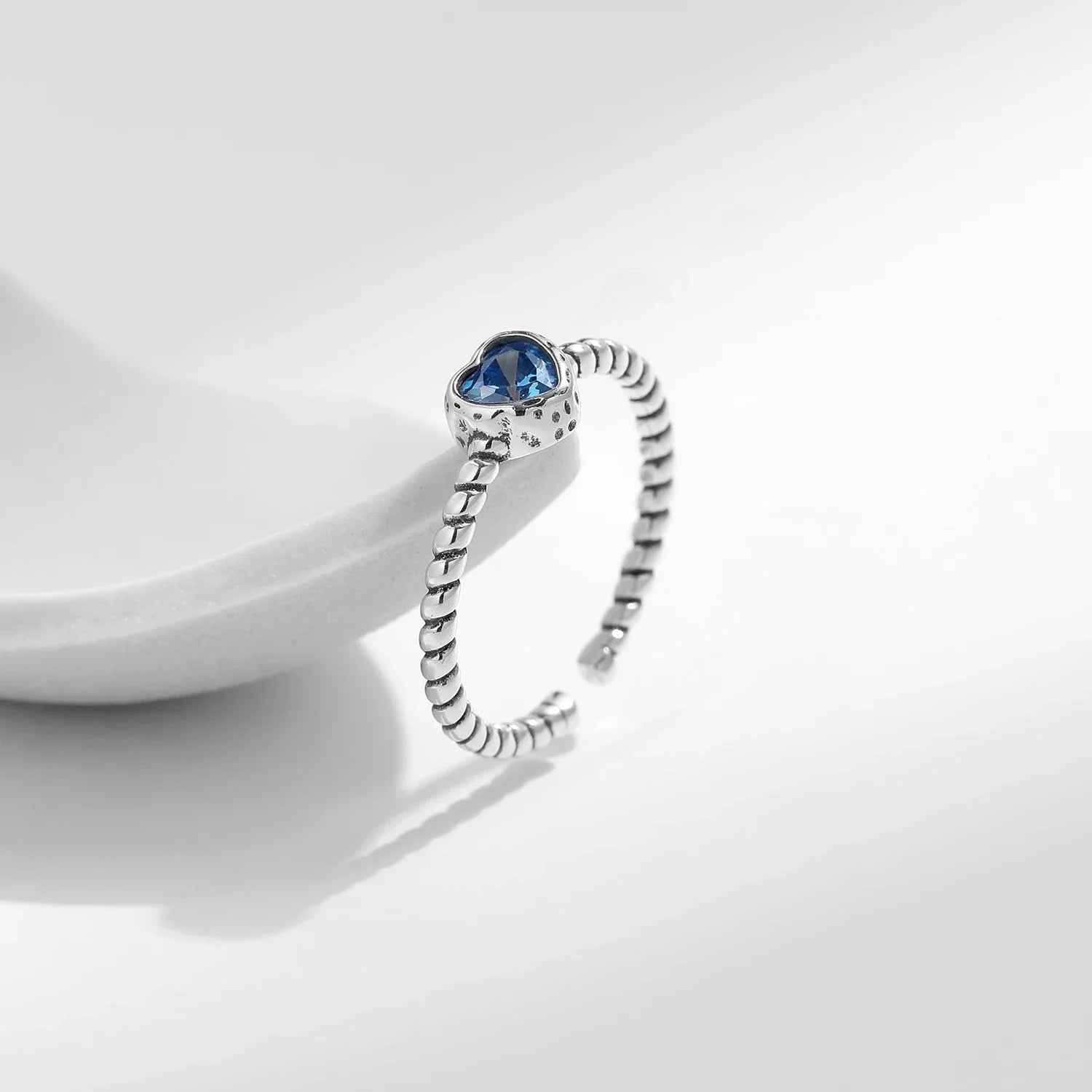 Ocean Eternal Heart Ring