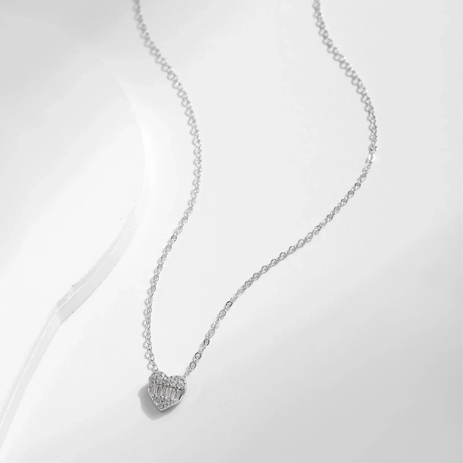 Sparkling Heart Necklace