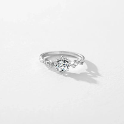 Diana Briliant Crown Solitaire Ring