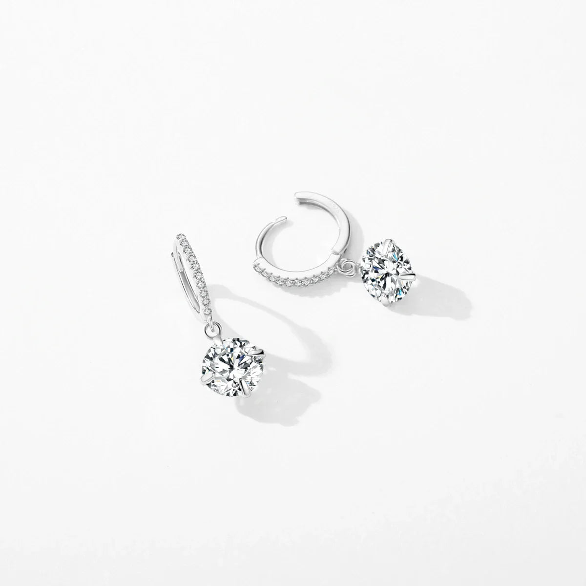 Sparkling Hoop Earrings