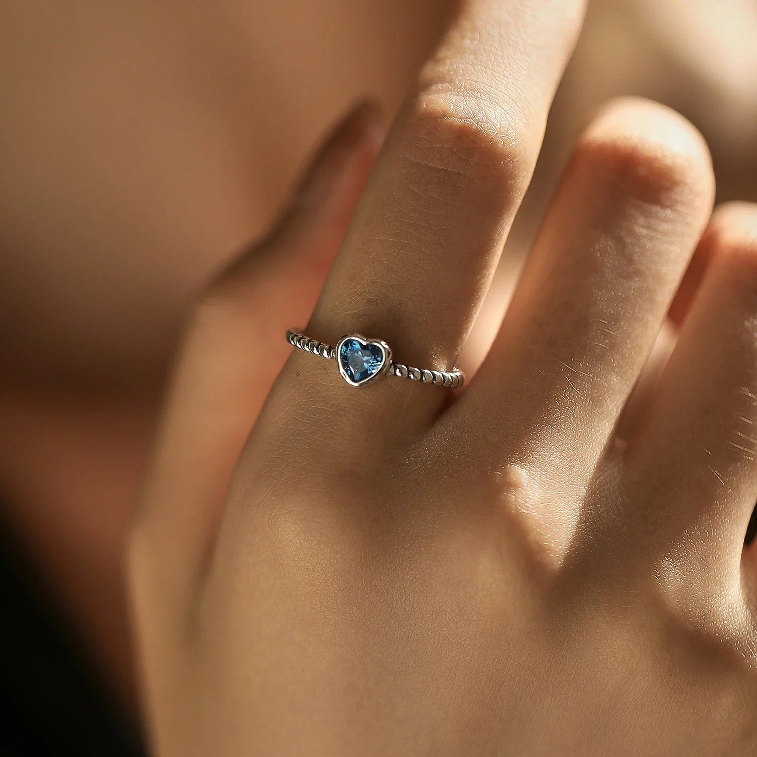Ocean Eternal Heart Ring