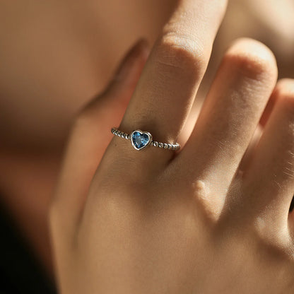 Ocean Eternal Heart Ring