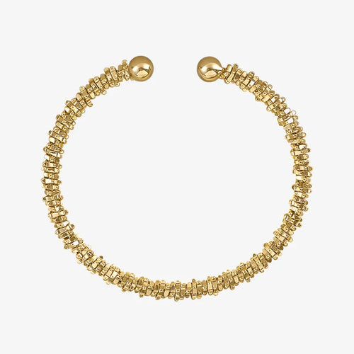 Gold Sparkle Rhythm Bracelet