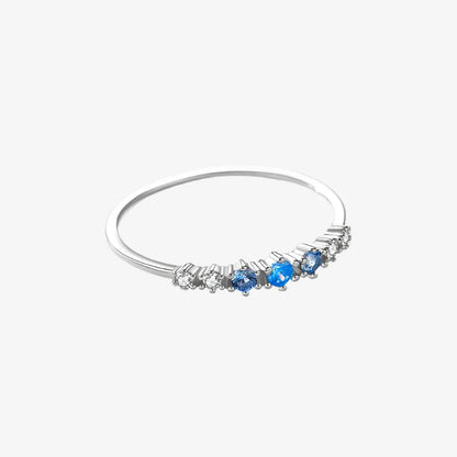 Azure Sparkle Ring