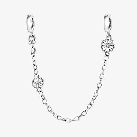 Sunflower Safety Chain Charm