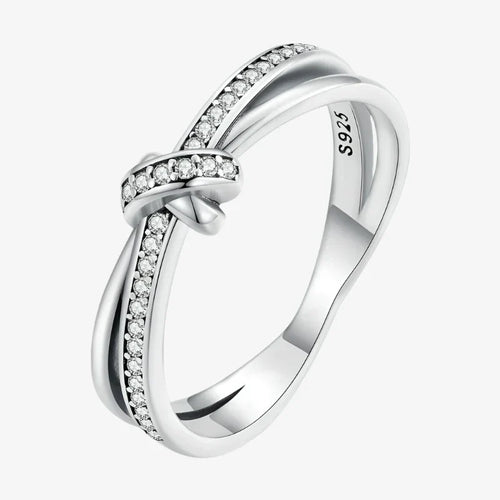 Anne Knot Two-Row Ring