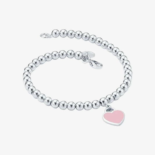Pink Heart Bracelet
